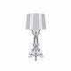 Bourgie Table Lamp Silver Bourgie Table Lamp Silver