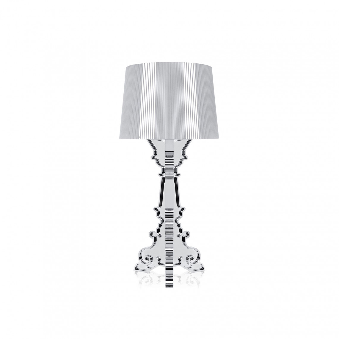 Bourgie Table Lamp Silver Bourgie Table Lamp Silver