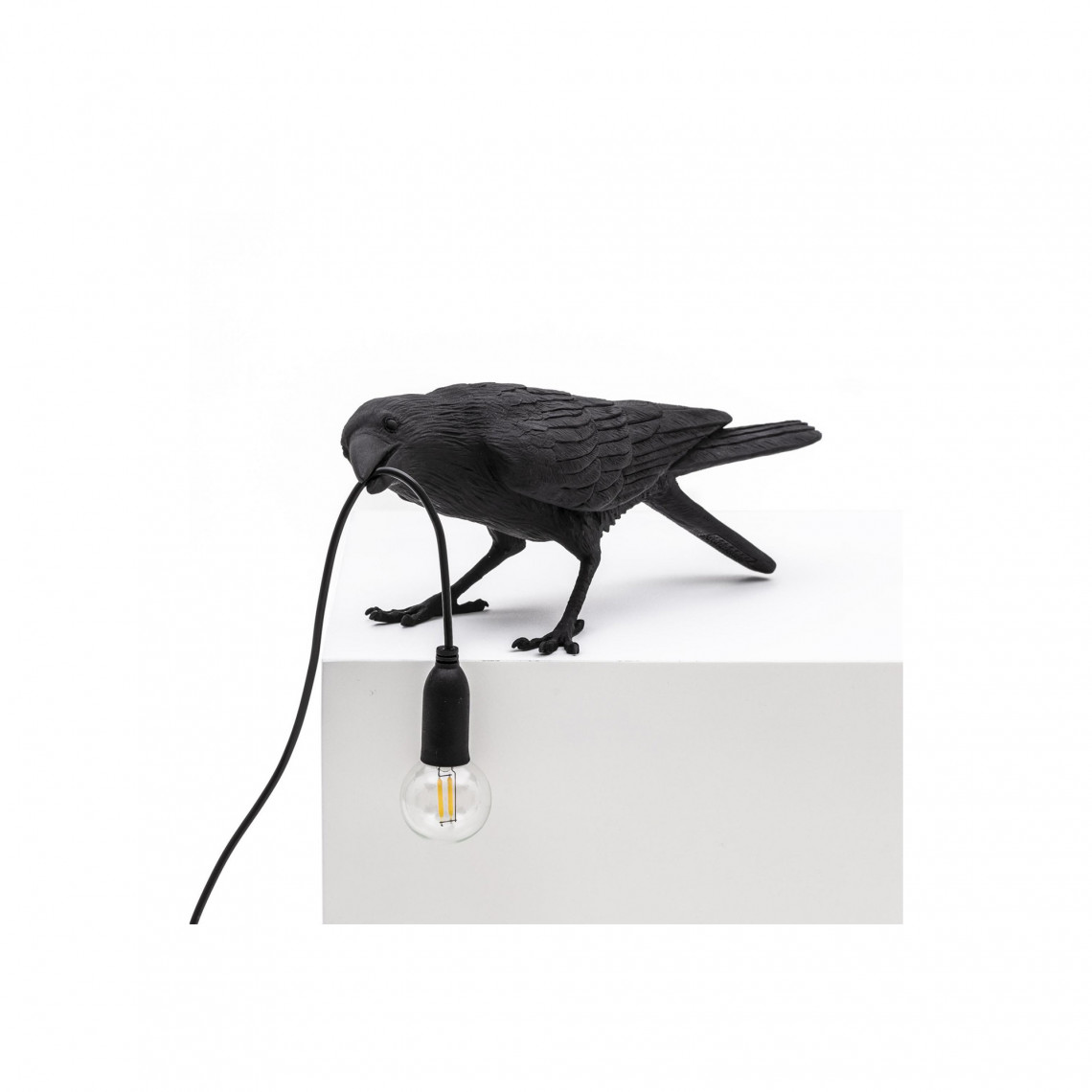 Bird Lamp Playing - Svart Bird Lamp Playing - Svart