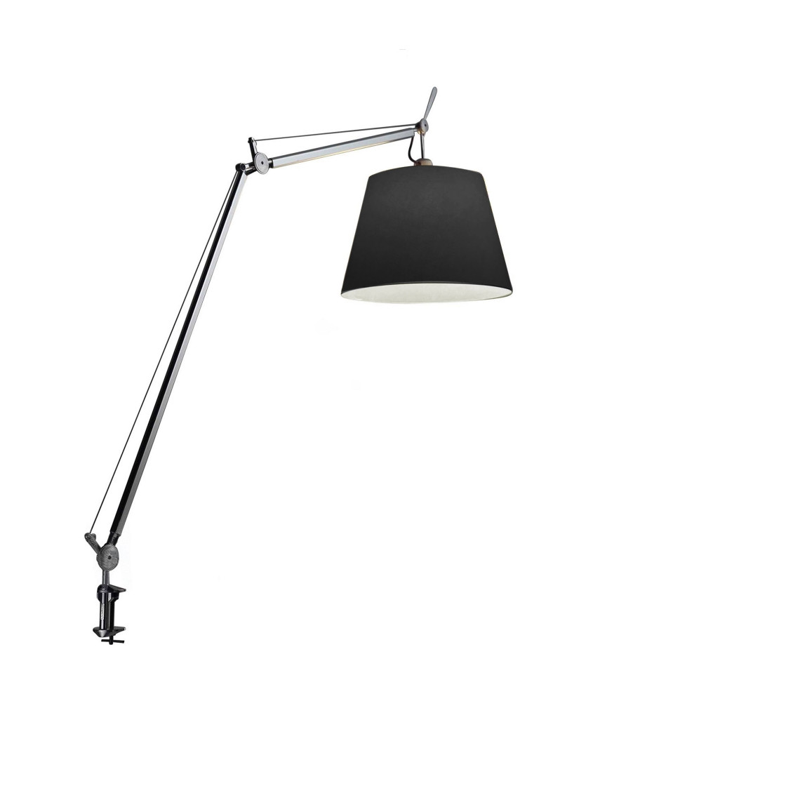 Tolomeo Mega Skrivbordslampa Svart Tolomeo Mega Skrivbordslampa Svart