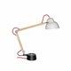 Studioilse w084 Lång Arm - Bordslampa Röd kabel Studioilse w084 Lång Arm - Bordslampa Röd kabel