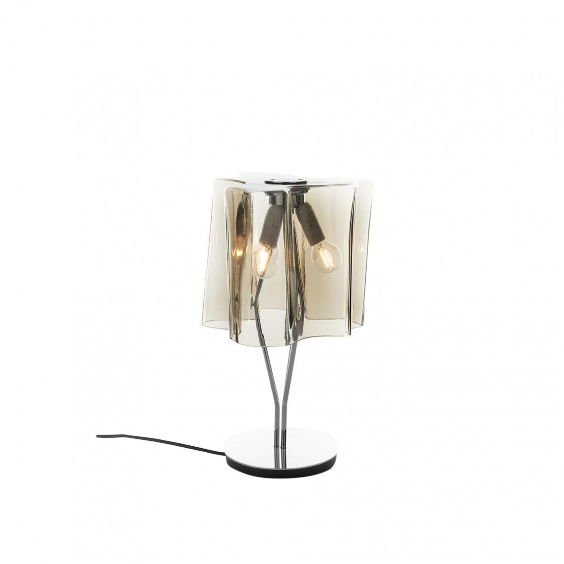 Logico Bordslampa Rökt / Krom Logico Bordslampa Rökt / Krom