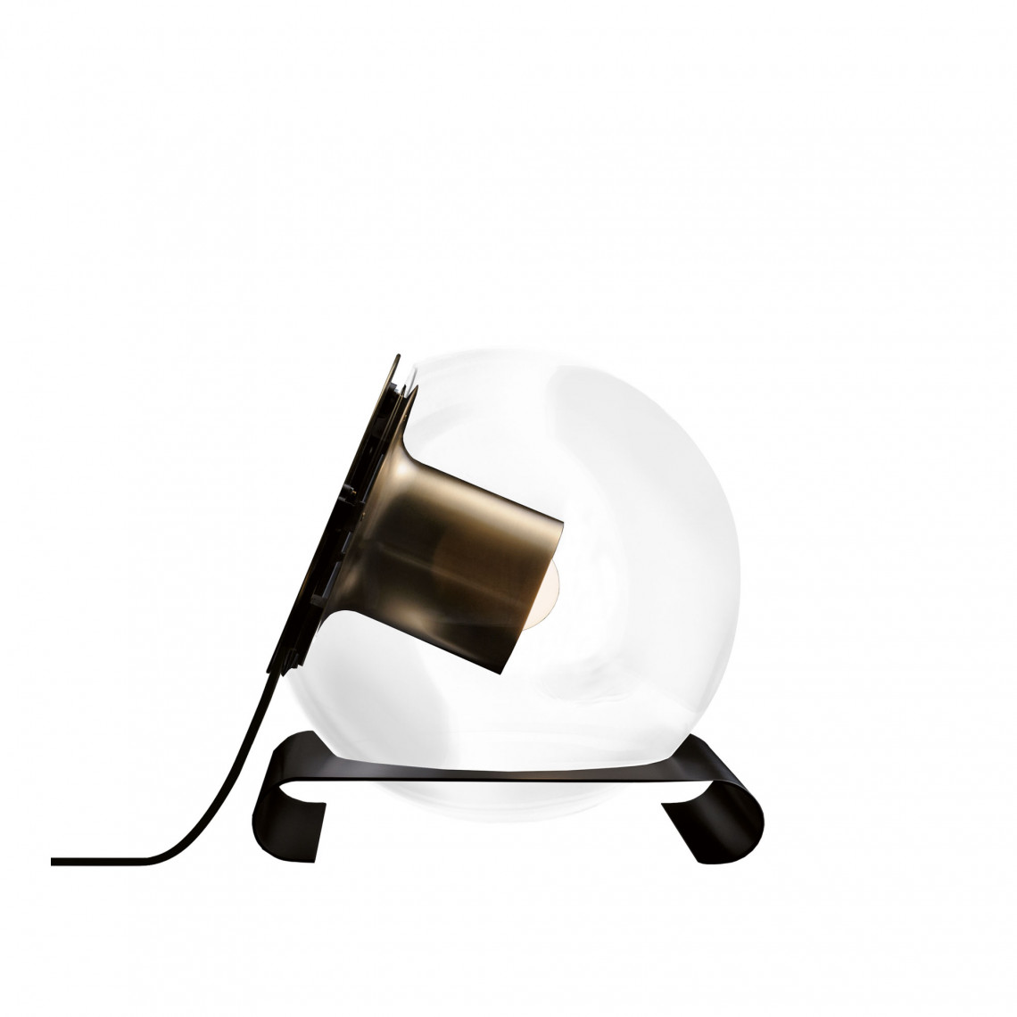 The Globe Table Satin Gold/Anodic Bronze The Globe Table Satin Gold/Anodic Bronze