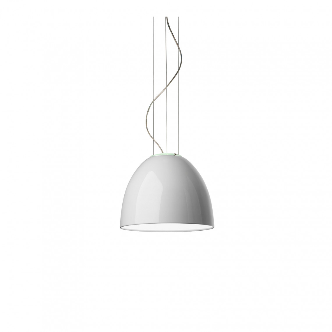 Nur Mini Gloss Pendellampa Blank Vit Nur Mini Gloss Pendellampa Blank Vit