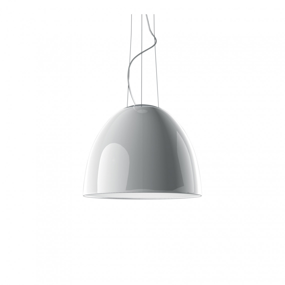 Nur Gloss Pendellampa Blank Vit Nur Gloss Pendellampa Blank Vit