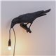 Bird Lamp Looking Left - Svart Bird Lamp Looking Left - Svart