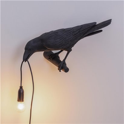 Vägglampa Bird Lamp Looking Left