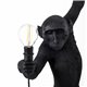 Monkey Lamp Outdoor Hanging Left Hand - Svart Monkey Lamp Outdoor Hanging Left Hand - Svart