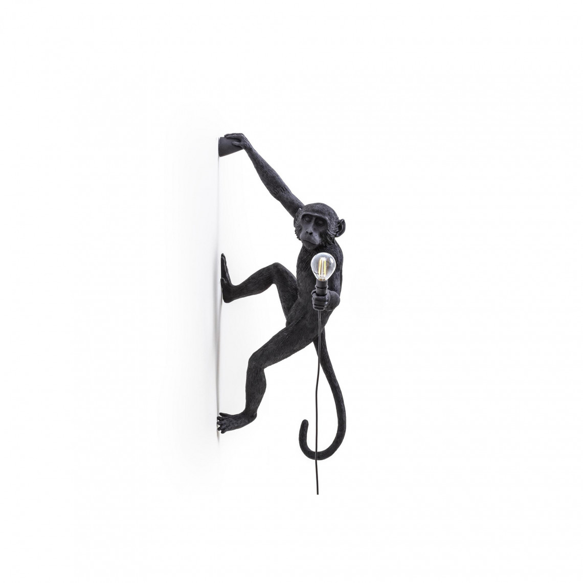 Monkey Lamp Outdoor Hanging Right Hand - Svart Monkey Lamp Outdoor Hanging Right Hand - Svart