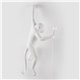 The Monkey Lamp Hanging Left - Vit The Monkey Lamp Hanging Left - Vit