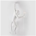 The Monkey Lamp Hanging Left - Vit The Monkey Lamp Hanging Left - Vit