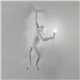 The Monkey Lamp Hanging Left - Vit The Monkey Lamp Hanging Left - Vit
