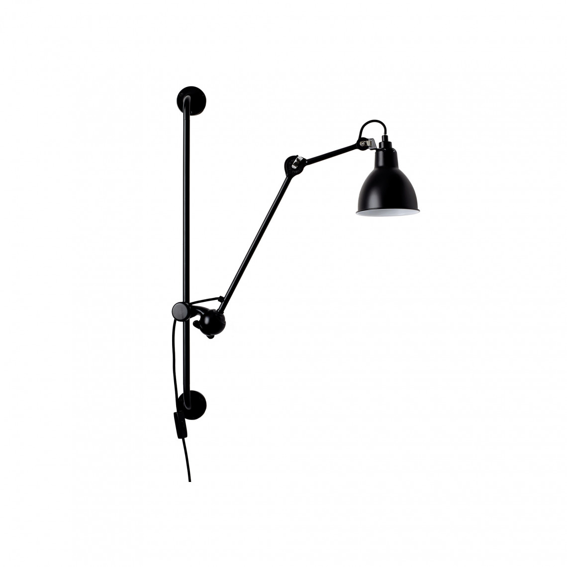 Lampe Gras No210 - Round Svart Lampe Gras No210 - Round Svart