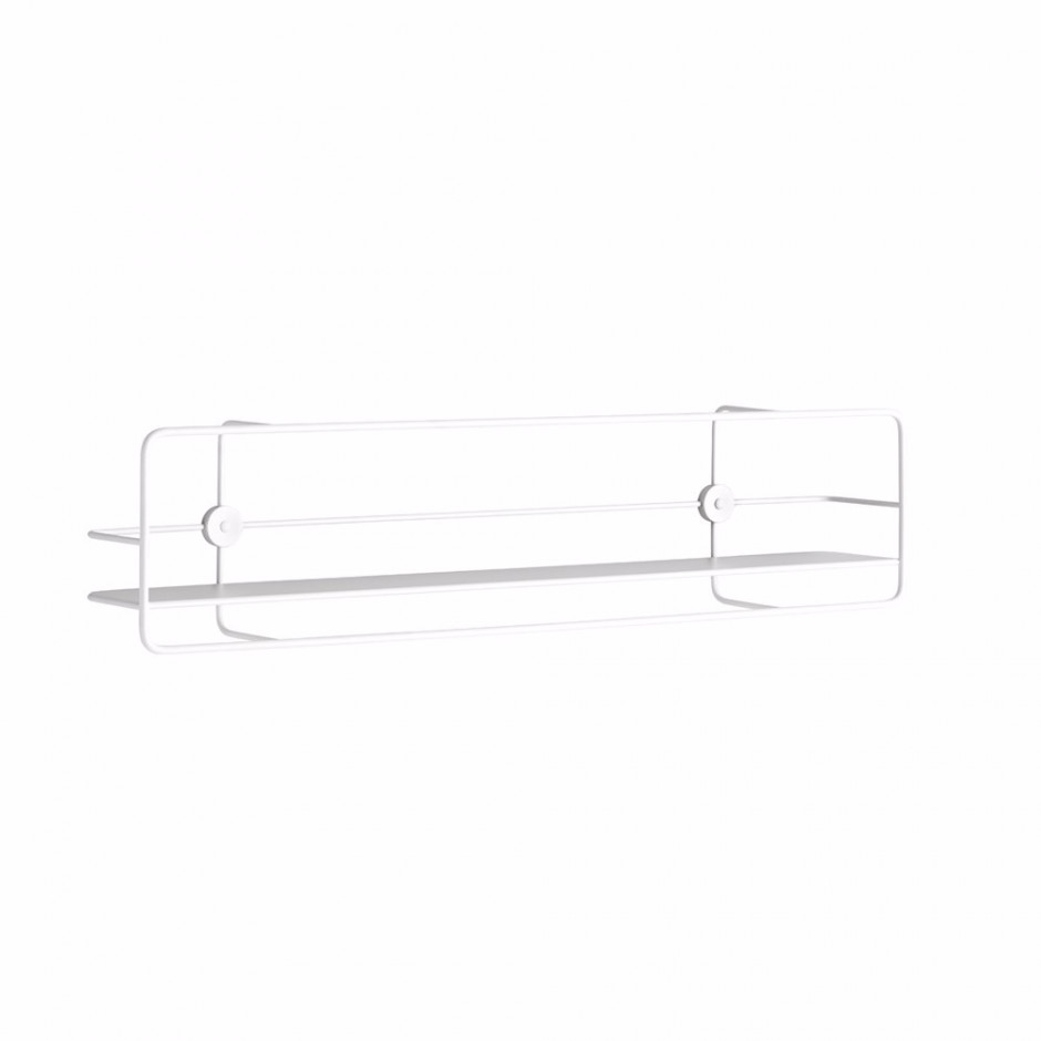 Coupé hylla - vit matt, horizontal Coupé hylla - vit matt, horizontal