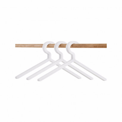 Illusion galge - vit, 3-pack