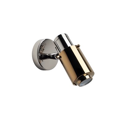 Biny Spot Nickel bas/Guldig skärm
