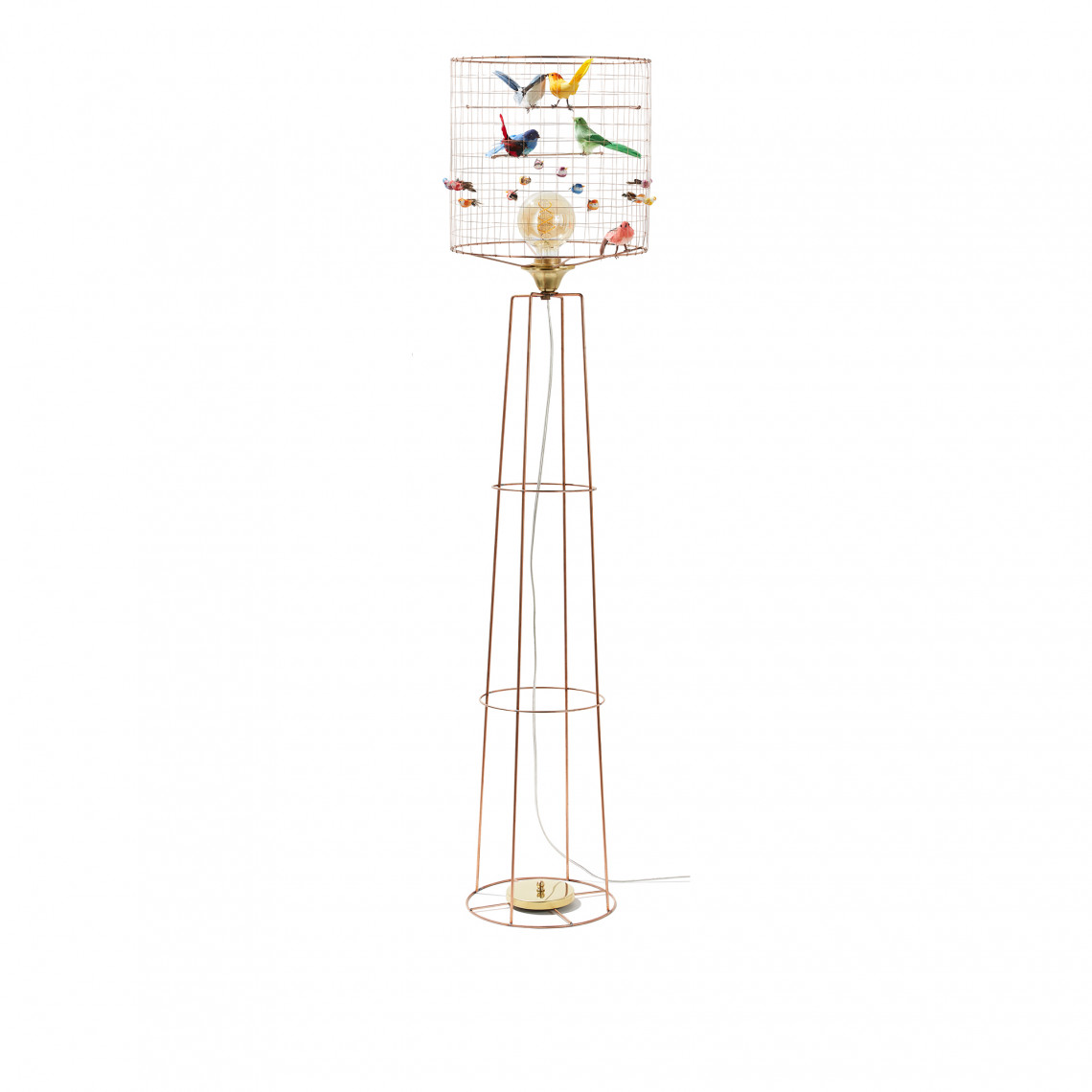 Fågellampa Lampadaire Volière Fågellampa Lampadaire Volière