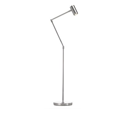 Minipoint - Golvlampa med arm Krom