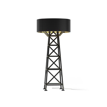 Construction Lamp - Golvlampa Mattsvart