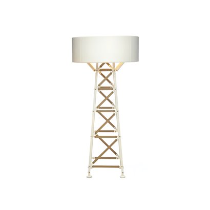 Construction Lamp - Golvlampa Vit