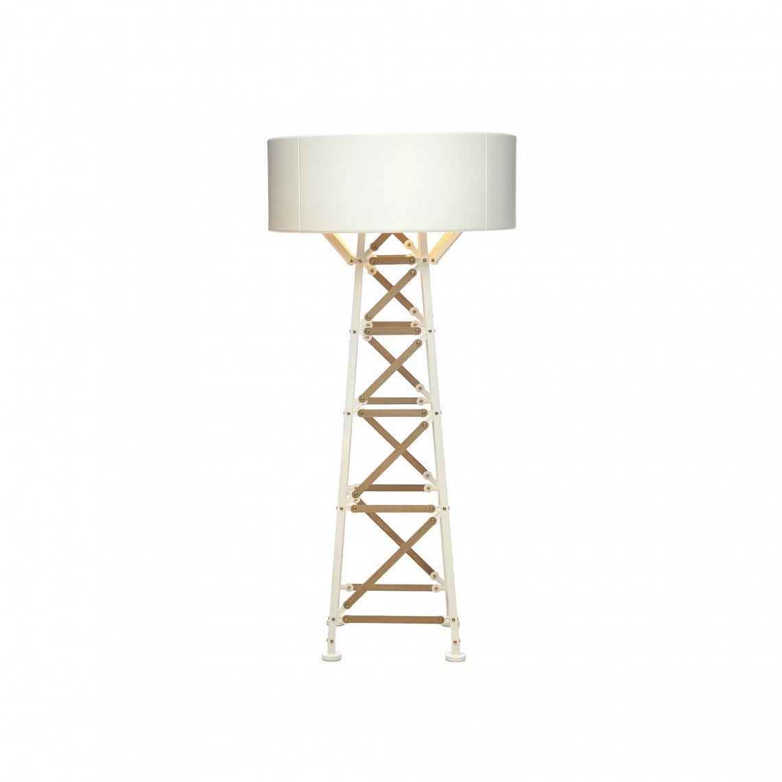Construction Lamp - Golvlampa Vit Construction Lamp - Golvlampa Vit