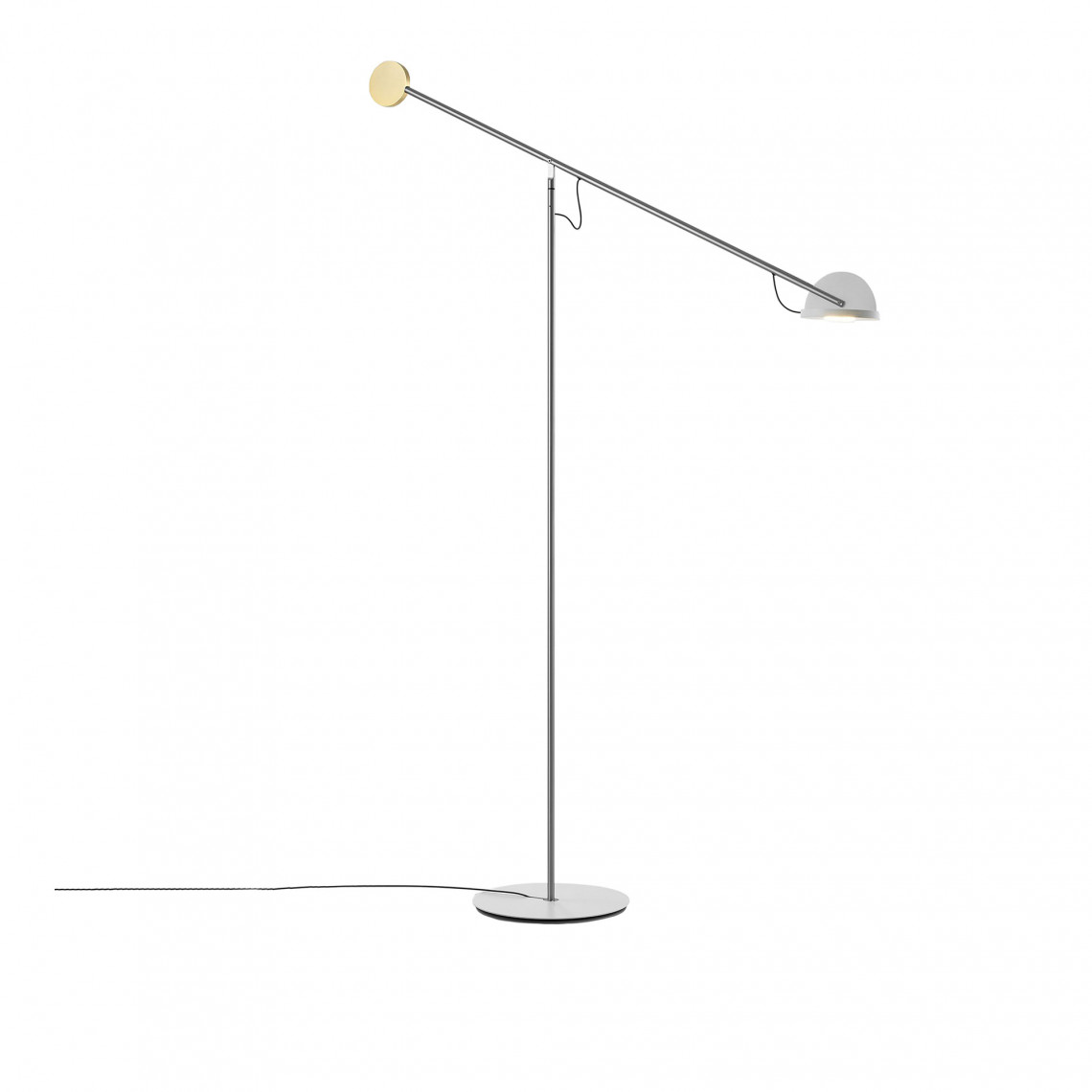 Copernica P - Floor Lamp Golden/White Copernica P - Floor Lamp Golden/White