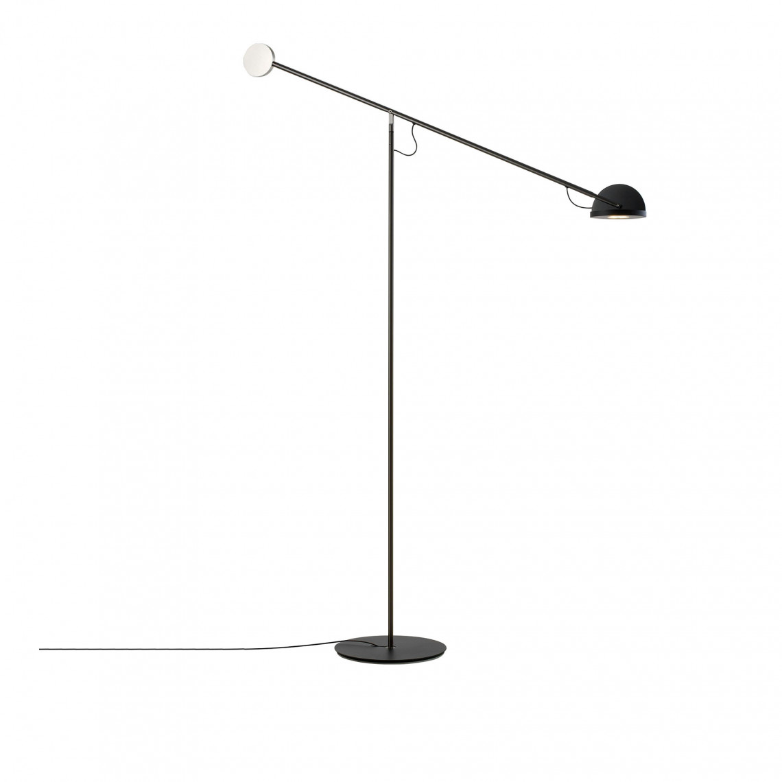 Copernica P - Floor Lamp Matte Chrome/Black Copernica P - Floor Lamp Matte Chrome/Black