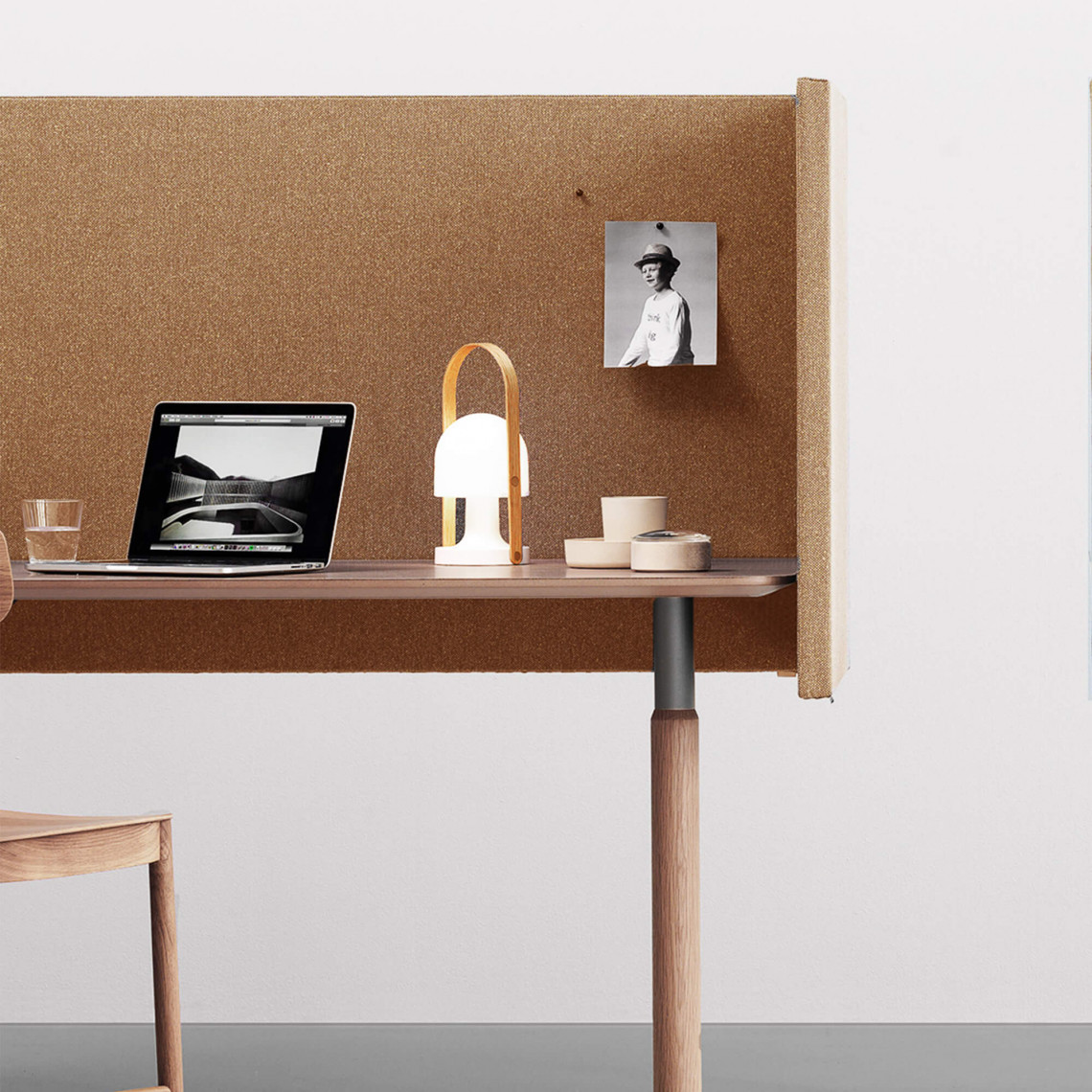 Bordsskärm Dezibel - Raka hörn