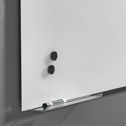 Magnetisk glasskrivtavla MagVision - Optisk vit