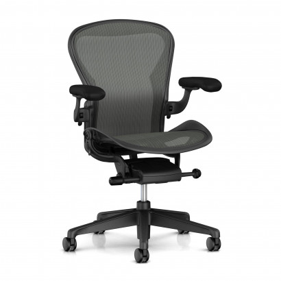 Herman Miller Aeron, Grafitsvart (M) - Zonal back support