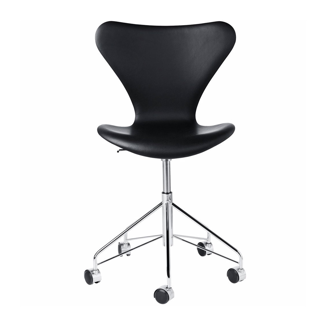 Serie 7™ Snurrstol, basic leather svart Serie 7™ Snurrstol, basic leather svart