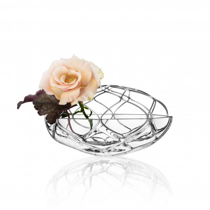 Orrefors vas Bloom - Glas och metall