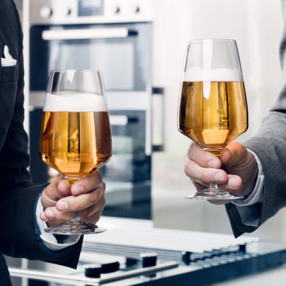 Orrefors ölglas Pulse, 55 cl - SET
