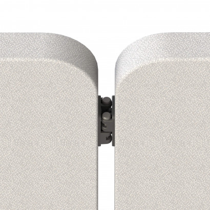 Kopplingsbeslag till Calm golvskärm  - För 2 skärmar