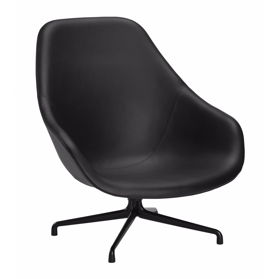 About A Lounge 91 läder/aliminum About A Lounge 91 läder/aliminum