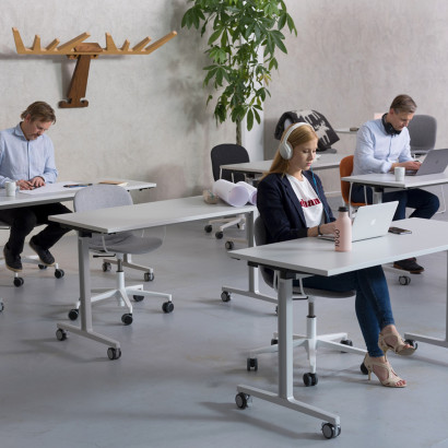 Fällbord RBM U-Connect - med hjul