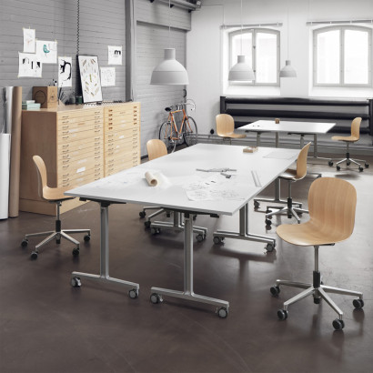 Fällbord RBM U-Connect - med hjul