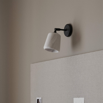 Vägglampa Material