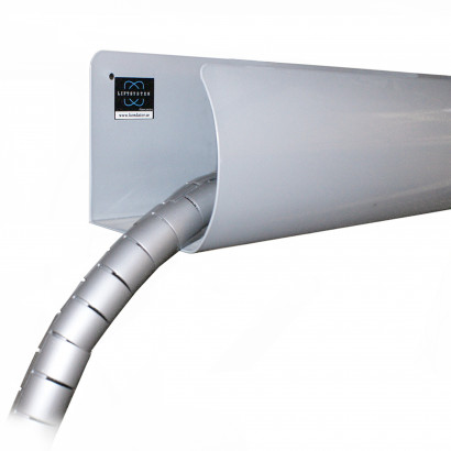 LiftPipe Kabelrör - 1450 mm, Silver