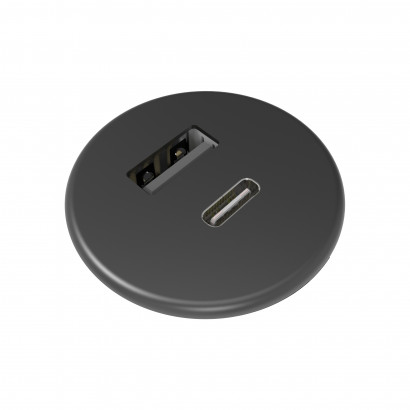 Powerdot Micro PM32 - 1 USB-A & 1 USB-C laddare