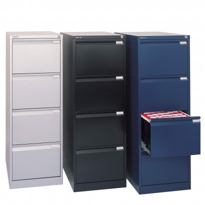 Arkivskåp BS Filing Flush Front - 132x42x62 cm