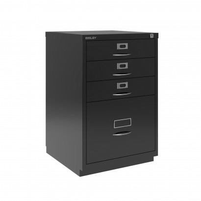 Hurts Bisley F-Series - Classic Front, 3 lådor + 1 hängmapp