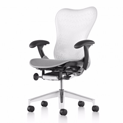 Kontorsstol Herman Miller Mirra 2, Alpine white