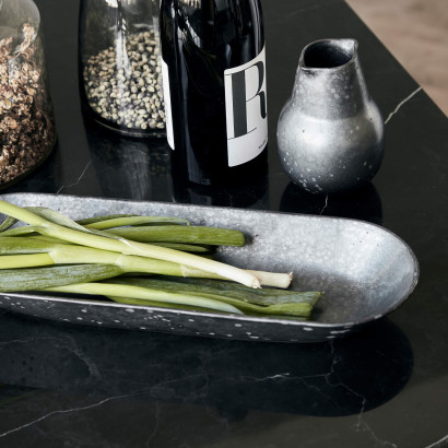 Serveringsfat Pion - Svart/Brun