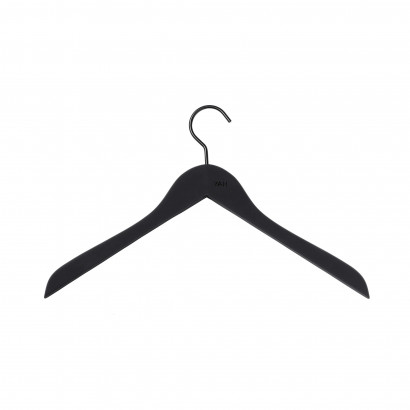 Galge Soft Coat Hanger - Svart Slim, 4-pack