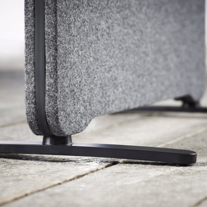 T-fot Arc till Lintex edge plus golvskärmar 360mm