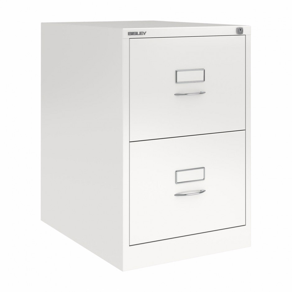 Hängmappsskåp Bisley BS front - 2 lådor Hängmappsskåp Bisley BS front - 2 lådor