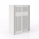 Skåp glide perforated doors 800 mm x 470 mm x 1149 mm Skåp glide perforated doors 800 mm x 470 mm x 1149 mm