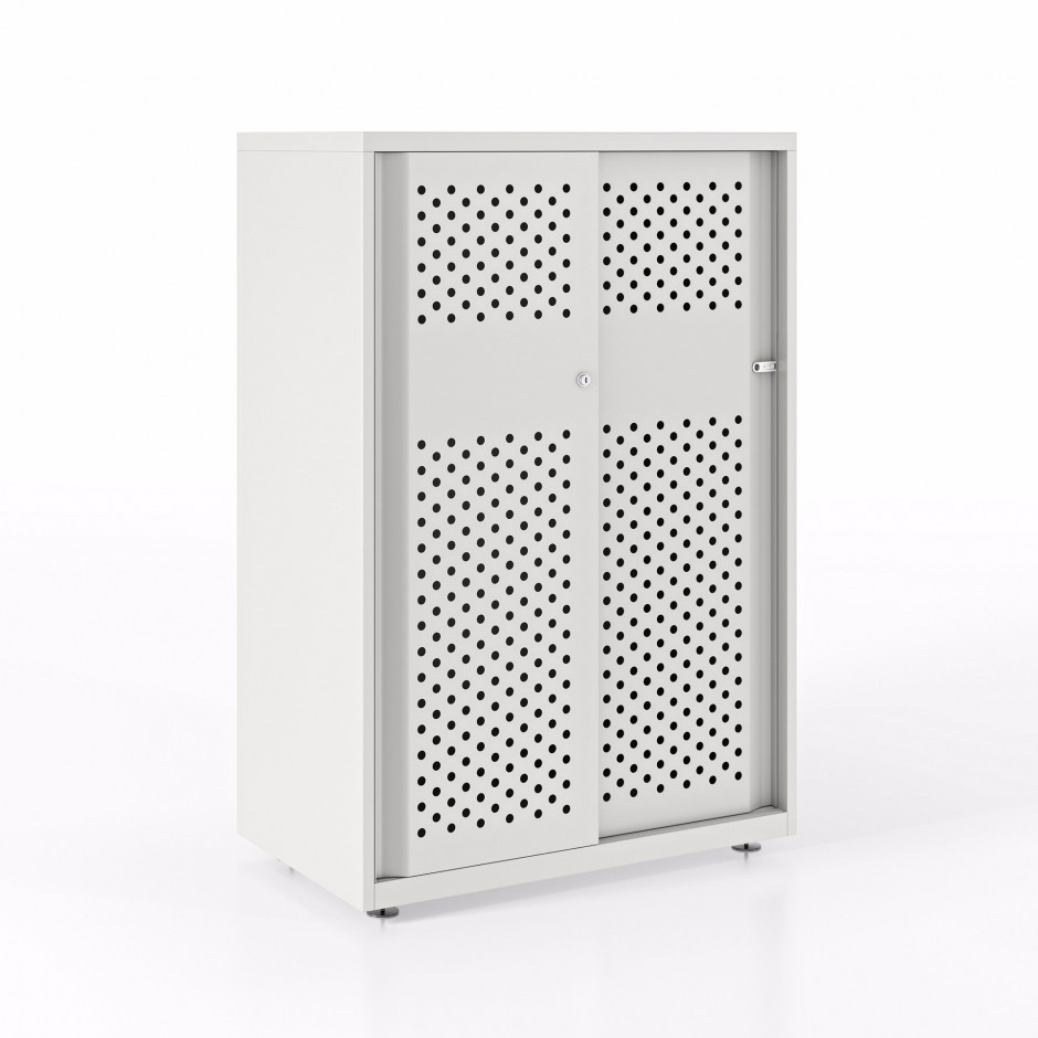Skåp glide perforated doors 100 cm x 47 cm x 153 cm Skåp glide perforated doors 100 cm x 47 cm x 153 cm