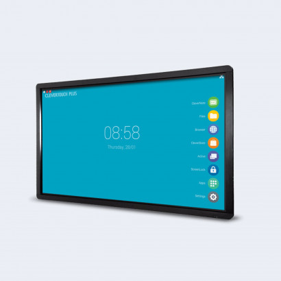 Clevertouch Plus Series - 55" - 20 p touch - m Android - 4K